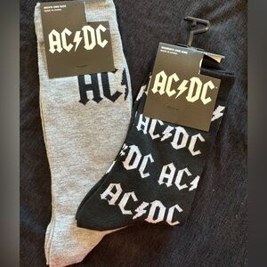 Rock out with your Socks out! UNISEX His and Hers AC/DC Matching Socks!